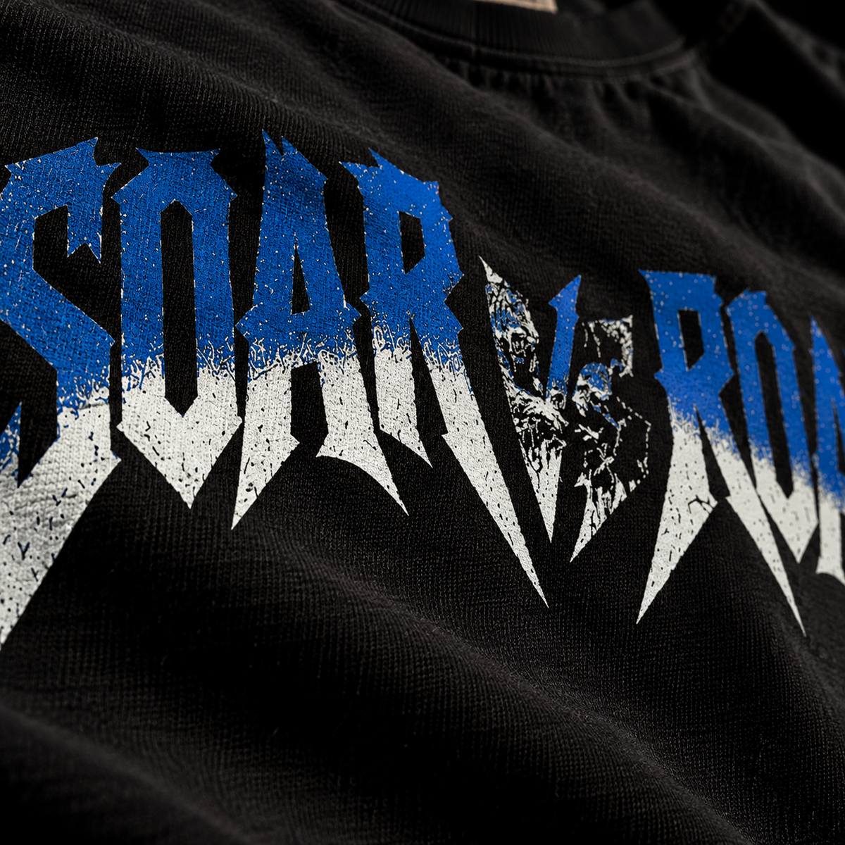 Soar vs Roar Oversized T-Shirt – Black