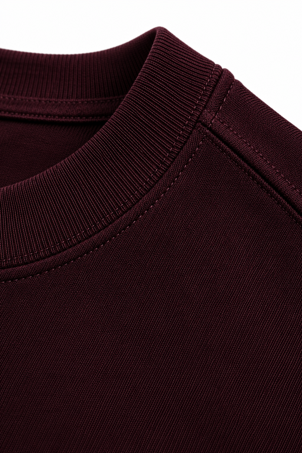 Focus Oversized T-Shirt – Wine