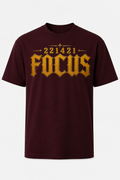 Focus Oversized T-Shirt – Wine