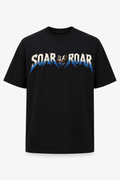 Soar vs Roar Oversized T-Shirt – Black